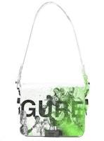 OFF-WHITE Virgil Abloh ICA Flap Bag 02 White/Green OFF-WHITE Virgil Abloh ICA Flap Bag 02 White/Green