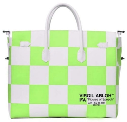 OFF-WHITE Virgil Abloh ICA Square Bag XL White/Green Buy OFF-WHITE Virgil Abloh ICA Square Bag XL White/Green