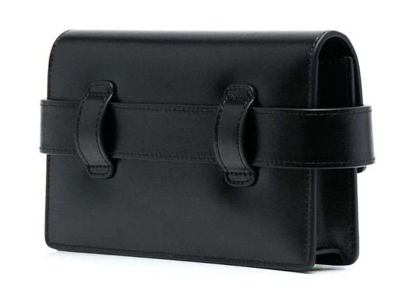 Order OFF-WHITE Virgil Abloh Jitney 0.8 Tas Pinggang Tonal Arrow Hitam