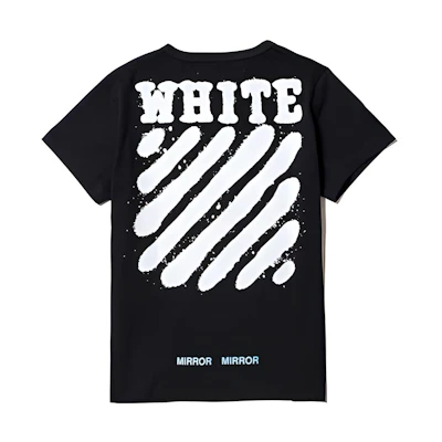 OFF-WHITE Virgil Tiger Print Short Sleeve T-Shirt Black OMAA002G20JER0111001
