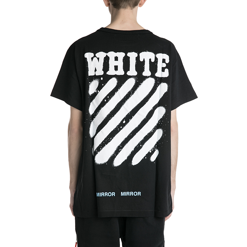 OFF-WHITE Virgil Tiger Print Short Sleeve T-Shirt Black OMAA002G20JER0111001 圖 5