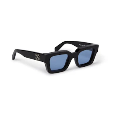 OFF-WHITE Virgil Square Sunglasses Black/Light Blue (OERI126S24PLA0011040-FR)
