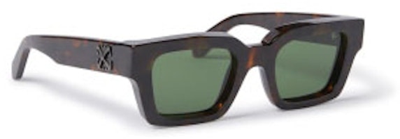 OFF-WHITE Virgil Square Sunglasses Havana/Green (OERI126S24PLA0016055-FR) OFF-WHITE Virgil Square Sunglasses Havana/Green (OERI126S24PLA0016055-FR)