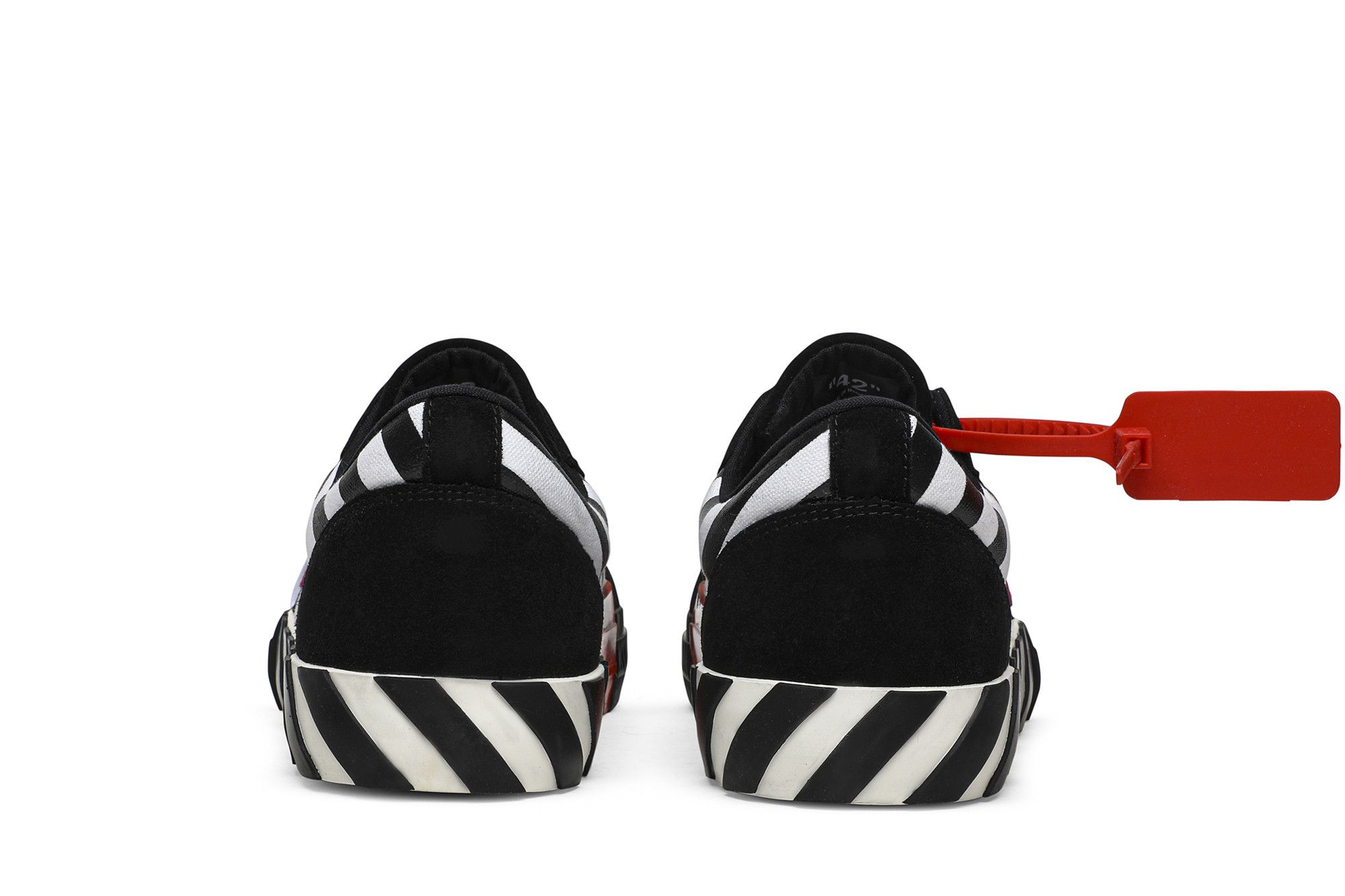 Sizing Off-White Vulc '黑白' OMIA085R20C210180129