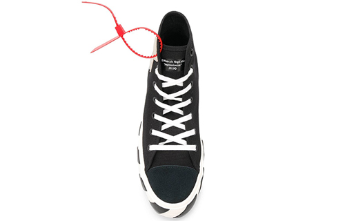 Off-White Vulc Hi Top 'Black' 圖 3