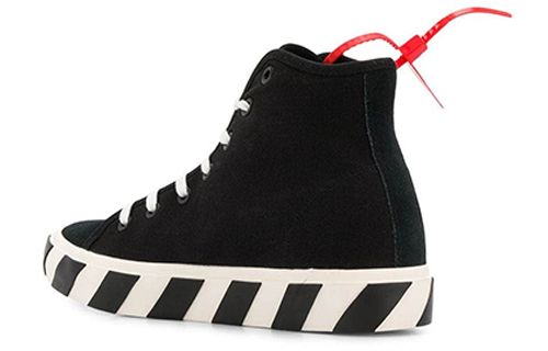 Off-White Vulc Hi Top 'Black' 圖 4