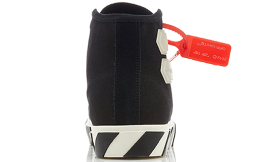 Off-White Vulc Hi Top 'Black' 圖 5