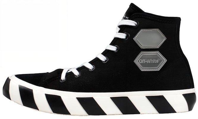 Off-White Vulc Hi Top 'Hitam' OMIA110R19C210351098 Buy Off-White Vulc Hi Top 'Hitam' OMIA110R19C210351098