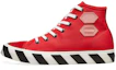 Buy Off-White レッド バルカ ハイ OMIA110R19C210352098