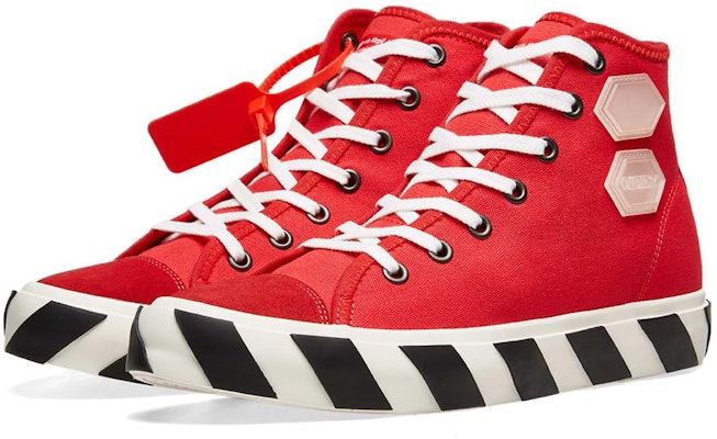 Off-White レッド バルカ ハイ OMIA110R19C210352098 Order Off-White レッド バルカ ハイ OMIA110R19C210352098