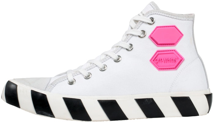 Off-White Vulc High Top 'Putih' Sneakers OMIA110R19C210350128 Buy Off-White Vulc High Top 'Putih' Sneakers OMIA110R19C210350128