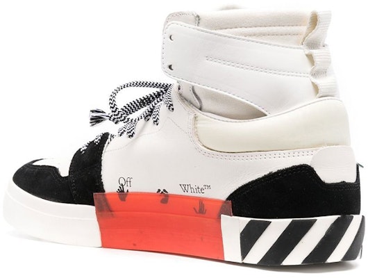Off-White 高帮白黑色帆布鞋 OMIA225S22LEA0010410 Purchase Off-White 高帮白黑色帆布鞋 OMIA225S22LEA0010410