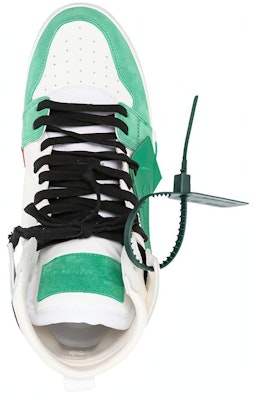 Off-White Vulc High Putih Hijau OMIA225F22LEA0010155 Lookbook Off-White Vulc High Putih Hijau OMIA225F22LEA0010155