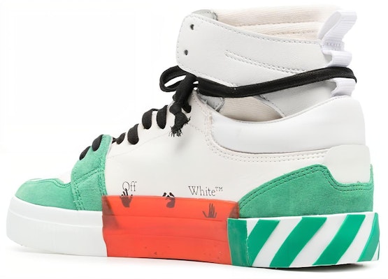 Off-White Vulc High Putih Hijau OMIA225F22LEA0010155 Shop Off-White Vulc High Putih Hijau OMIA225F22LEA0010155