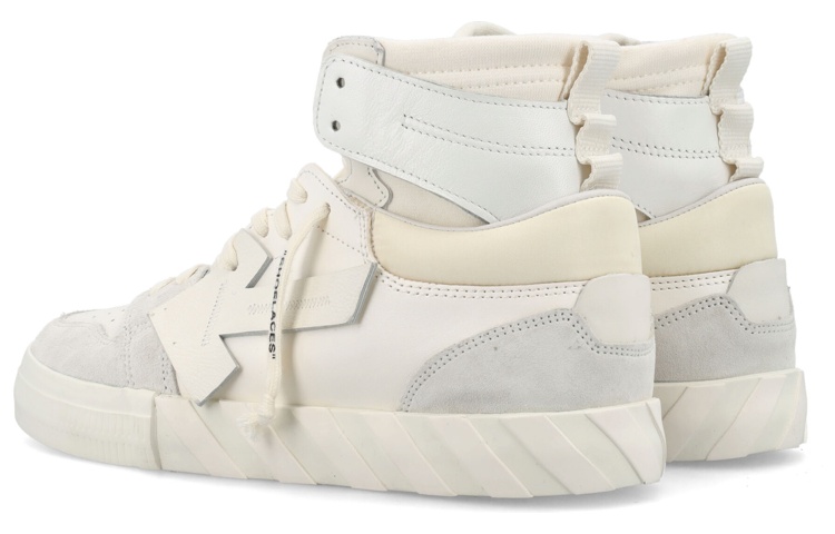 Shop Off-White Vulc High Blanco Blanco OMIA225F22LEA0010401