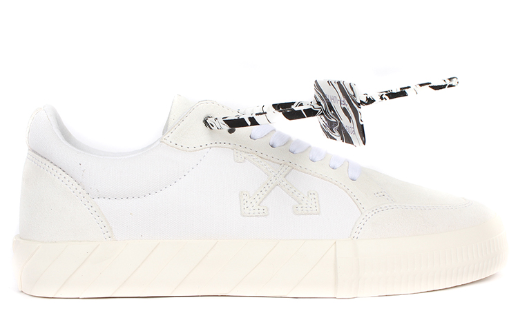 Order オフホワイト バルカ ロー "オールホワイト" OMIA085E20FAB0030100