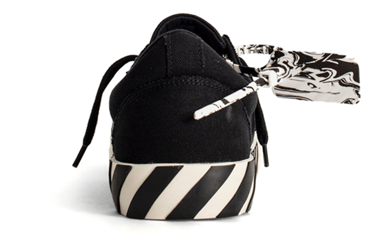 Shop Off-White Vulc Low 'Negro' OMIA085E20FAB0011010
