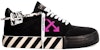 Off-White Vulc Rendah 'Hitam Ungu' OMIA085E20FAB0011037