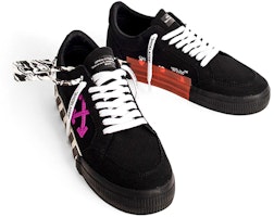 Off-White Vulc Rendah 'Hitam Ungu' OMIA085E20FAB0011037 Shop Off-White Vulc Rendah 'Hitam Ungu' OMIA085E20FAB0011037