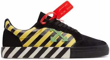 Off-White Vulc Low 'Black Yellow Green' OMIA085E19C210476040 Off-White Vulc Low 'Black Yellow Green' OMIA085E19C210476040