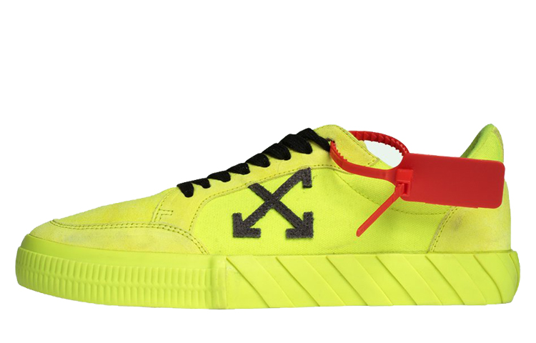 Buy Off-White Vulc Rendah 'Kuning Fluo' OMIA085R20C210506210