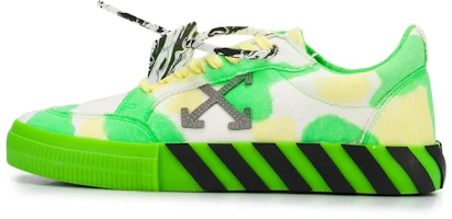 Off-White Vulc Low 'Tie-Dye - Green Yellow' OMIA085E20FAB0025555 Off-White Vulc Low 'Tie-Dye - Green Yellow' OMIA085E20FAB0025555
