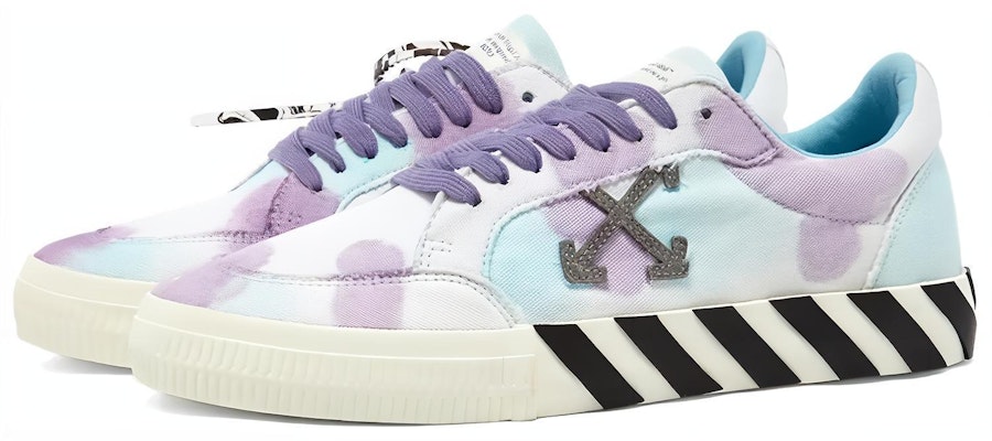 Off-White Vulc Low '扎染-白紫' OMIA085E20FAB0020136 Lookbook Off-White Vulc Low '扎染-白紫' OMIA085E20FAB0020136