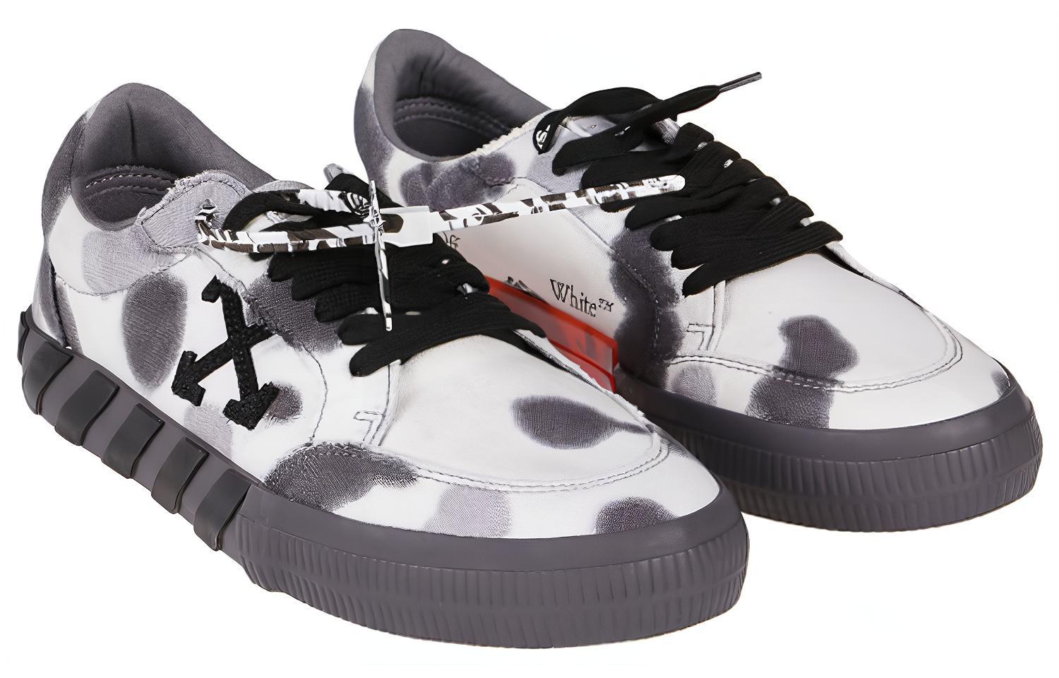 Shop Off-White Vulc Low '扎染' OMIA085E20FAB002-1006
