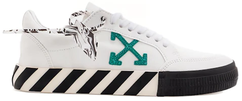 Order Off-White Vulc Low ''Wit Groen'' OMIA085E20FAB0010155