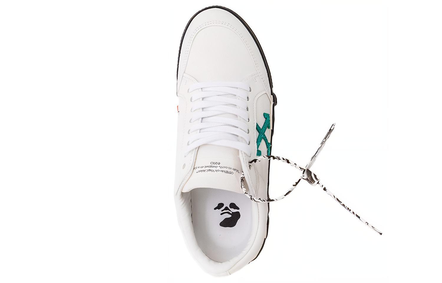 Shop Off-White Vulc Low ''Wit Groen'' OMIA085E20FAB0010155