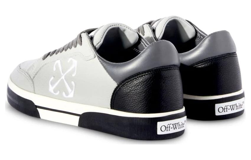 Lookbook Off-White Vulc Low Schwarz ''Grau'' OMIA293S24LEA0010901
