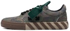 Buy Off-White 迷彩图案低帮褐色运动鞋 OMIA085F22FAB0045610