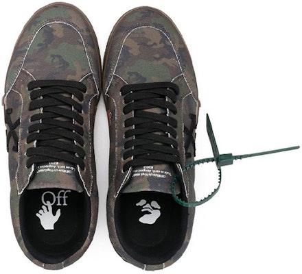 Off-White 迷彩图案低帮褐色运动鞋 OMIA085F22FAB0045610 Lookbook Off-White 迷彩图案低帮褐色运动鞋 OMIA085F22FAB0045610