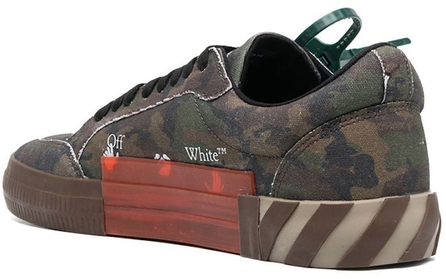 Off-White 迷彩图案低帮褐色运动鞋 OMIA085F22FAB0045610 Shop Off-White 迷彩图案低帮褐色运动鞋 OMIA085F22FAB0045610