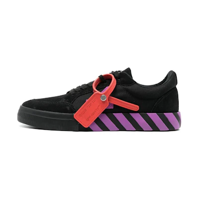 Off-White Vulc Low Orchid 'Black'