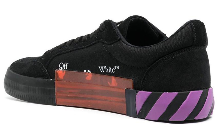 Off-White Vulc Low Orchid 'Black' 圖 4