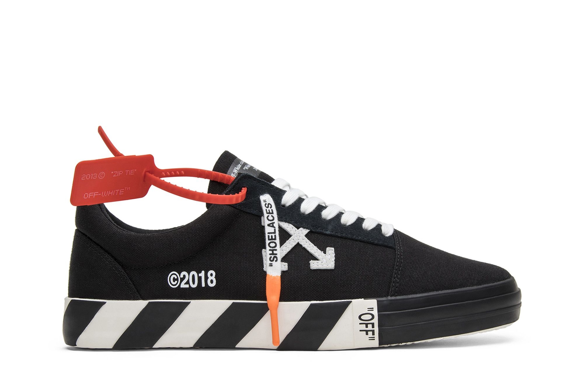 Off-White Vulc Low Top 'Black' OMIA085E183510011000