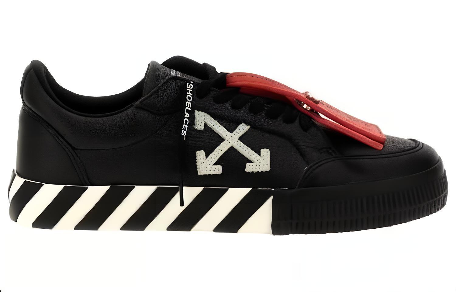 Off-White Vulc Sneaker 2023 'Black White' 圖 2