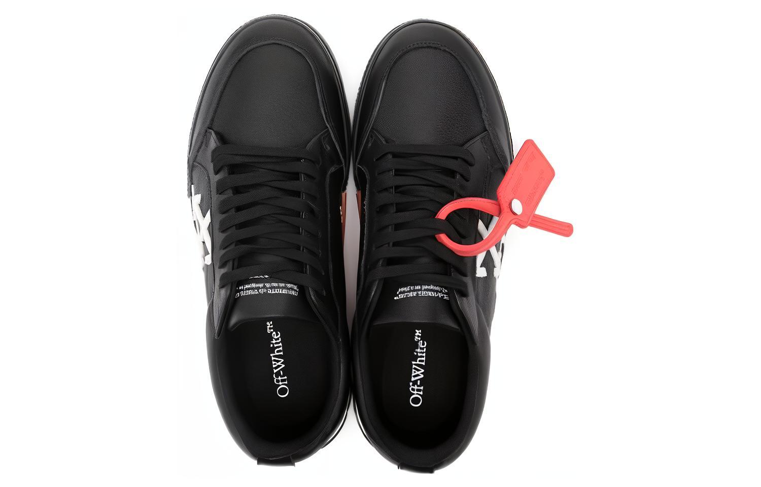 Off-White Vulc Sneaker 2023 'Black White' 圖 4