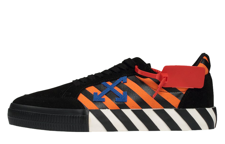 Off-White Vulc Sneaker 'Black Blue Orange' OMIA085R20C210181930