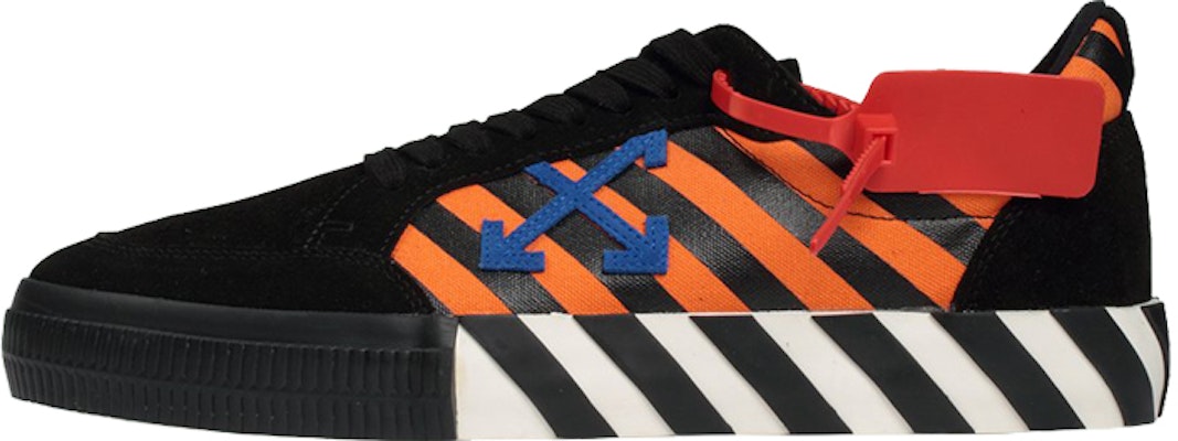 Off-White Vulc Sneaker 'Black Blue Orange' OMIA085R20C210181930 Buy Off-White Vulc Sneaker 'Black Blue Orange' OMIA085R20C210181930