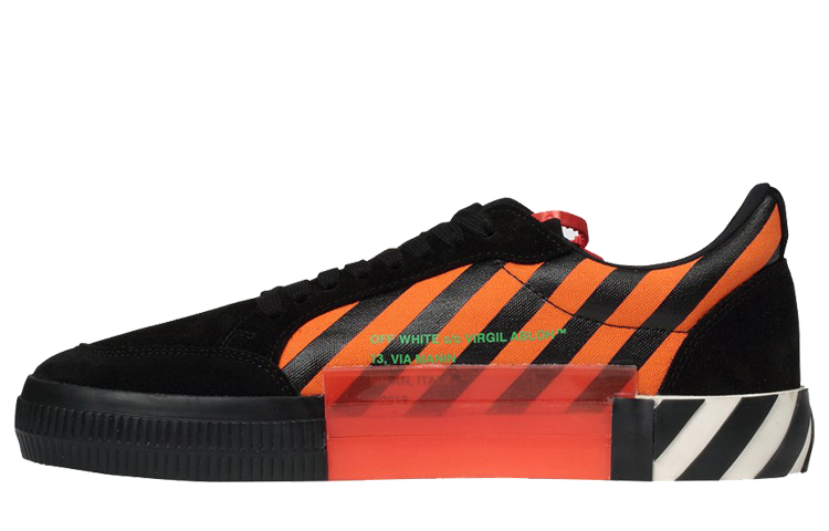 Shop Zapatillas Off-White Vulc 'Negro Azul Naranja' OMIA085R20C210181930