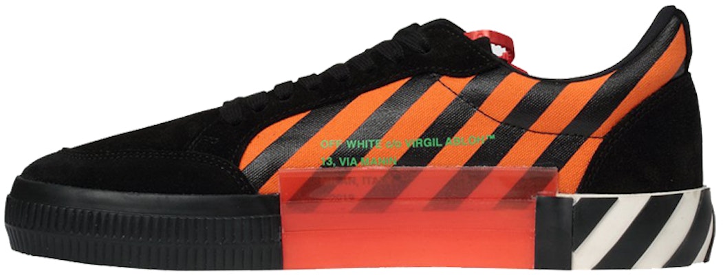 Off-White Vulc Sneaker 'Black Blue Orange' OMIA085R20C210181930 Shop Off-White Vulc Sneaker 'Black Blue Orange' OMIA085R20C210181930