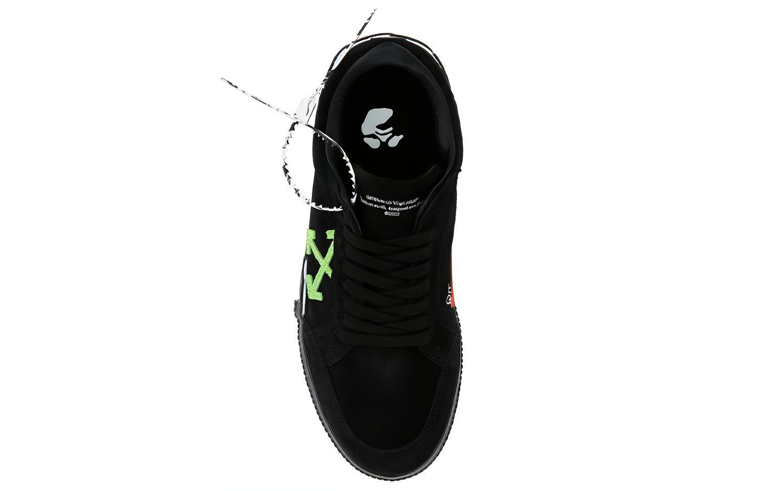 Purchase Off-White 黑绿 Vulc 运动鞋 OMIA085S21LEA0021055