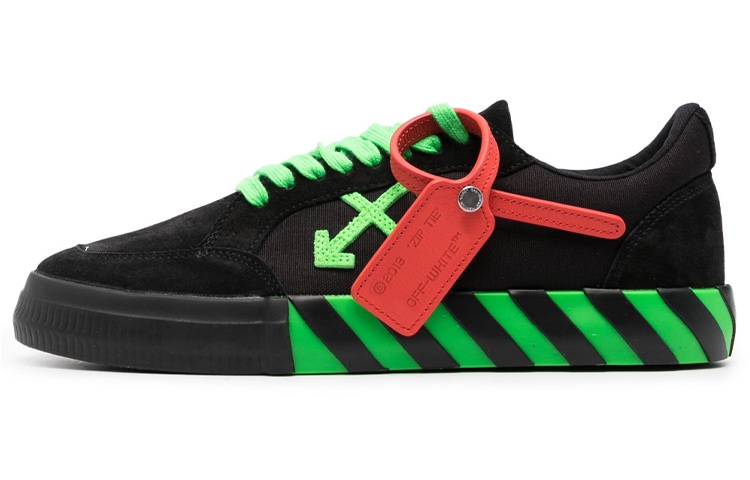 Off-White Vulc Sneaker 'Black Green'