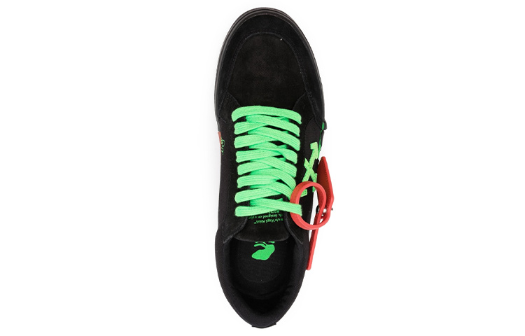 Off-White Vulc Sneaker 'Black Green' 圖 3