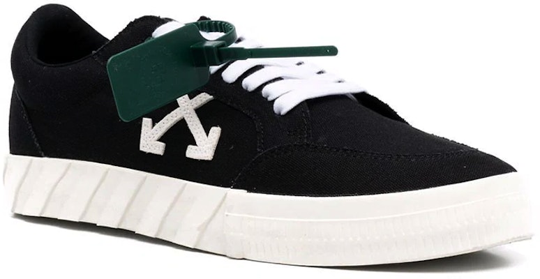 OFF-WHITE Vulcanized 硫化低筒 時尚板鞋 男款 黑色 Order OFF-WHITE Vulcanized 硫化低筒 時尚板鞋 男款 黑色