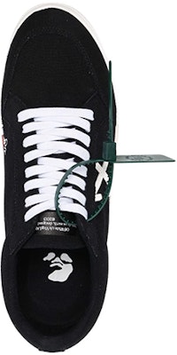 OFF-WHITE Vulcanized 硫化低筒 時尚板鞋 男款 黑色 Shop OFF-WHITE Vulcanized 硫化低筒 時尚板鞋 男款 黑色