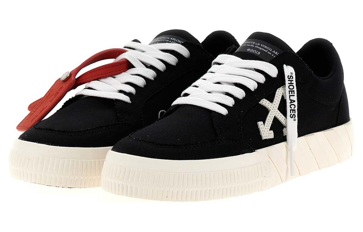Off-White Vulc Sneaker 'Black White' 圖 4