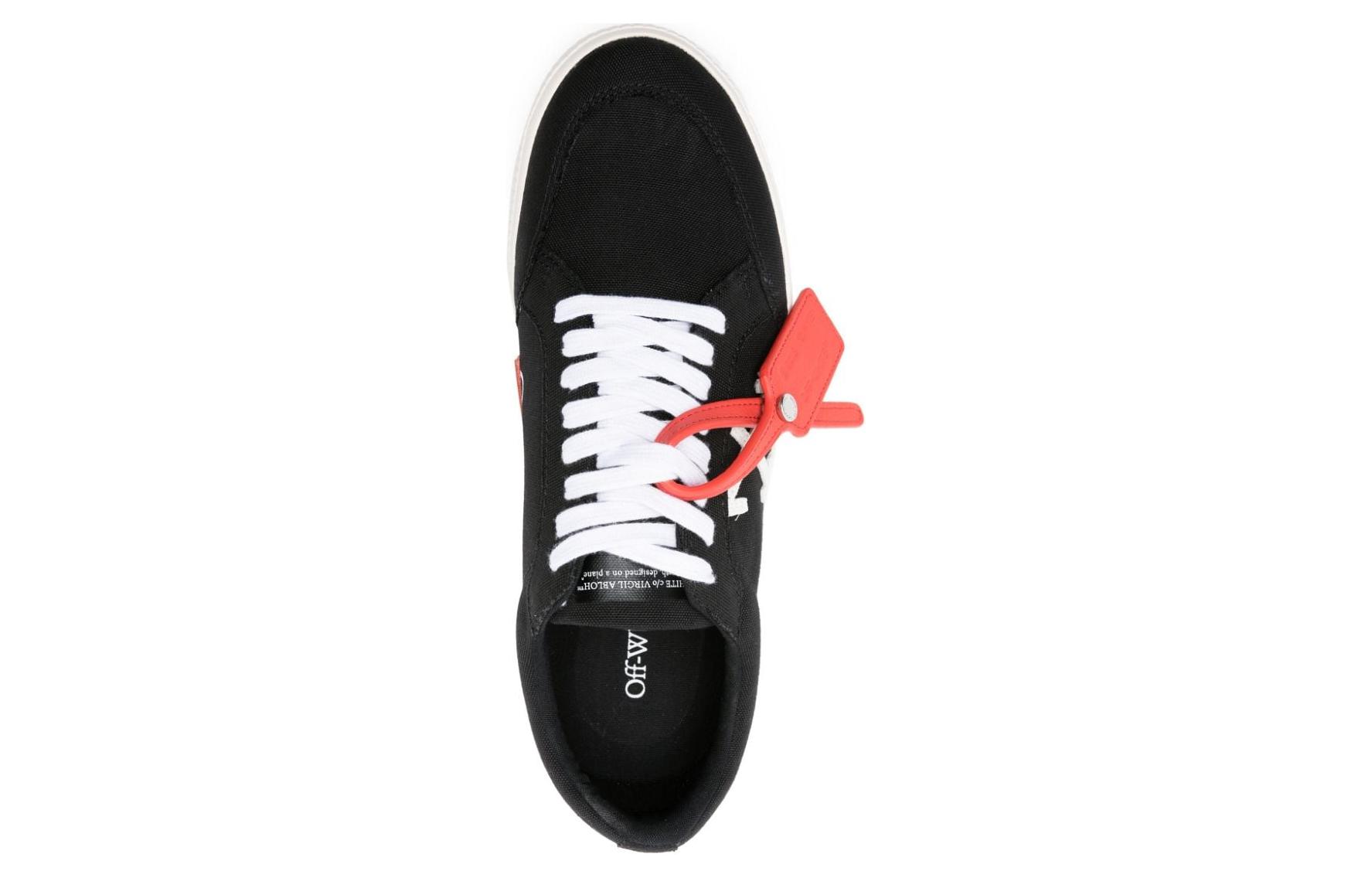 Off-White Vulc Sneaker 'Black White' 圖 5
